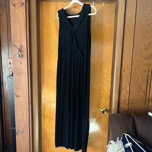 Apt. 9 Black Sleeveless Maxi Dress